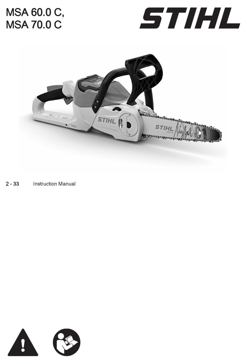 Stihl MSA 60.0 C User manual