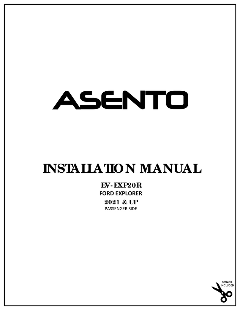 ASENTO EV-EXP20R installation manual