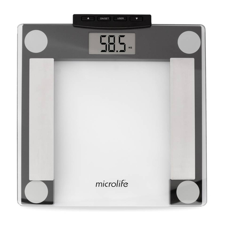 Microlife WS 80-N User manual