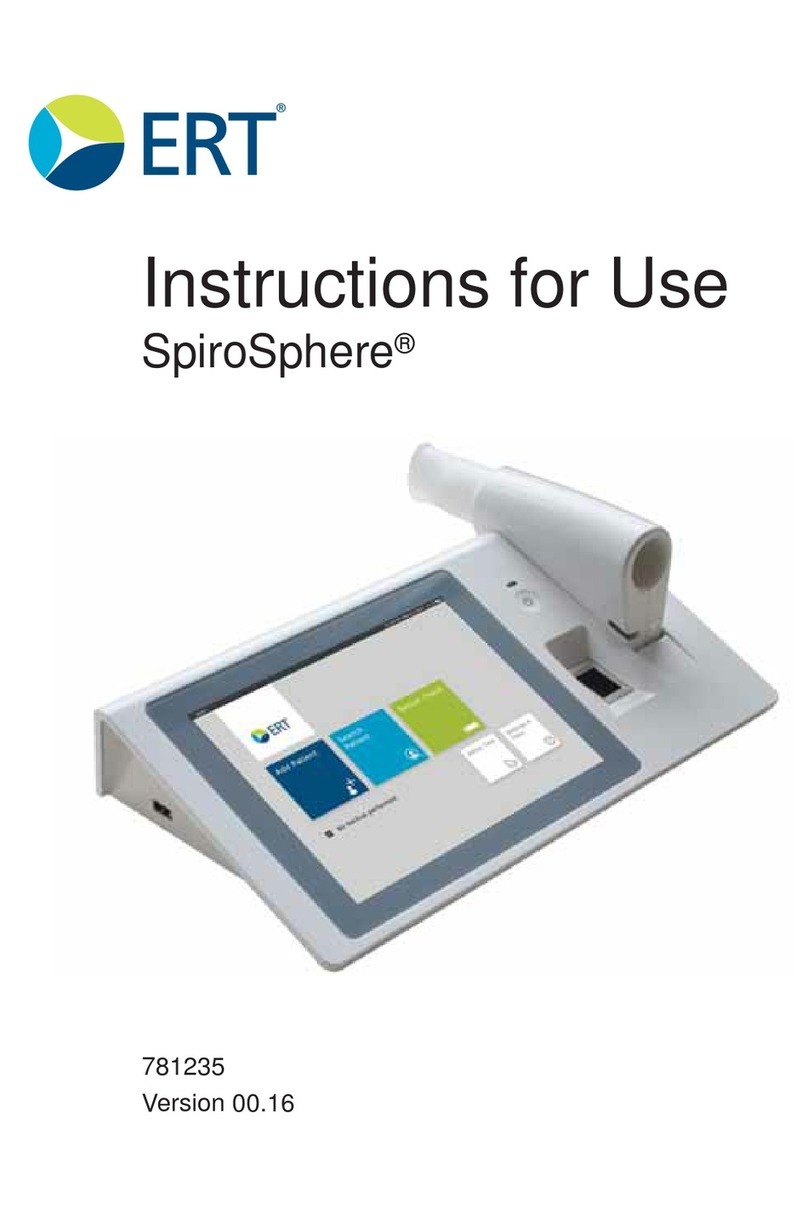 ERT SpiroSphere Instructions for use