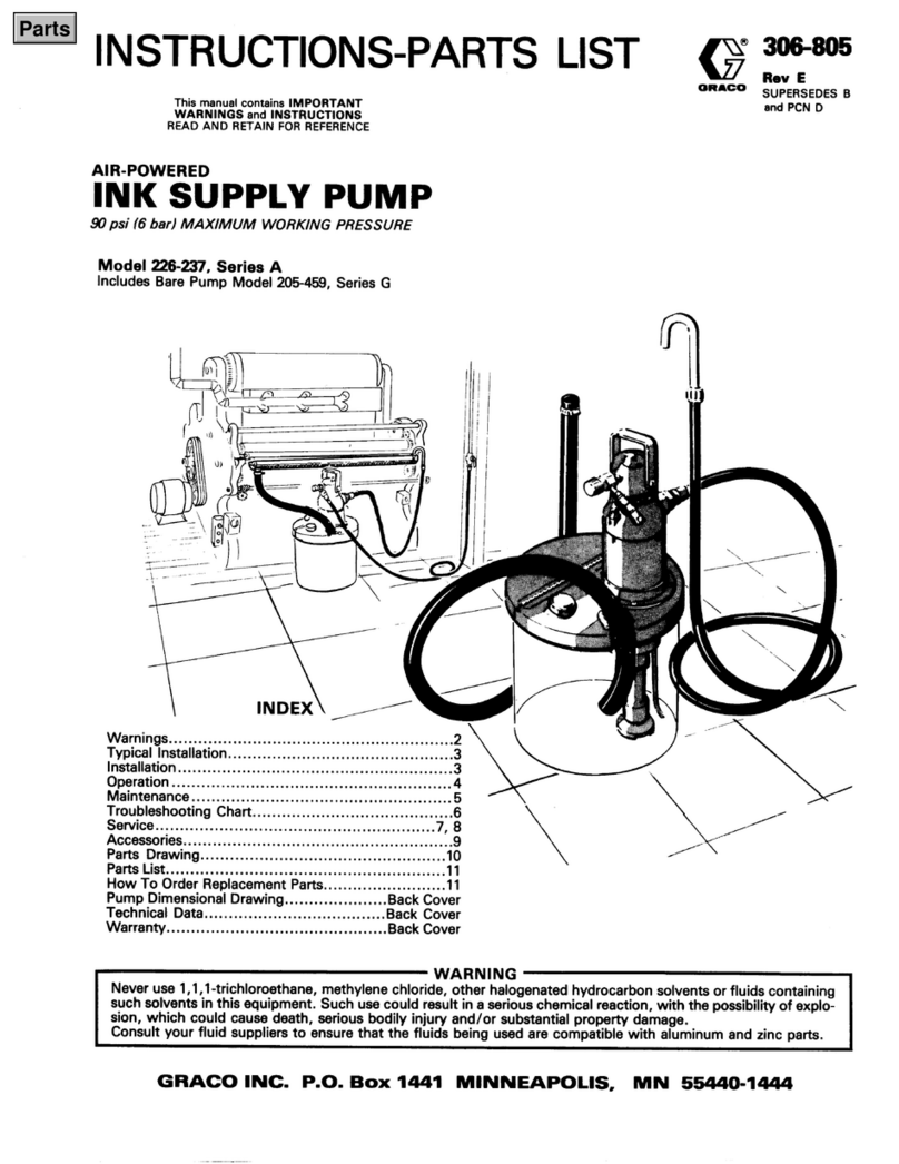 Graco 226-237 Series instructions
