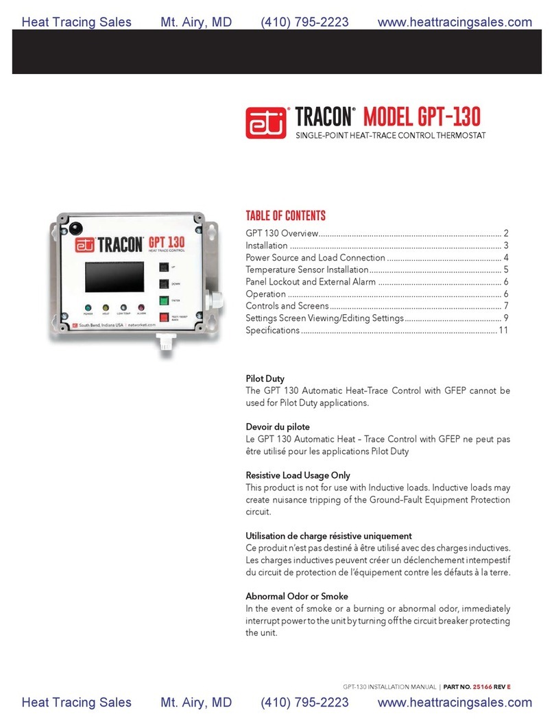 Tracon GPT-130 Instruction Manual