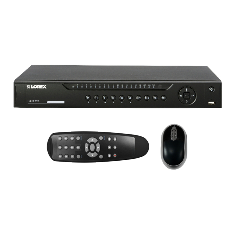 Lorex LNR600X Series quick start guide