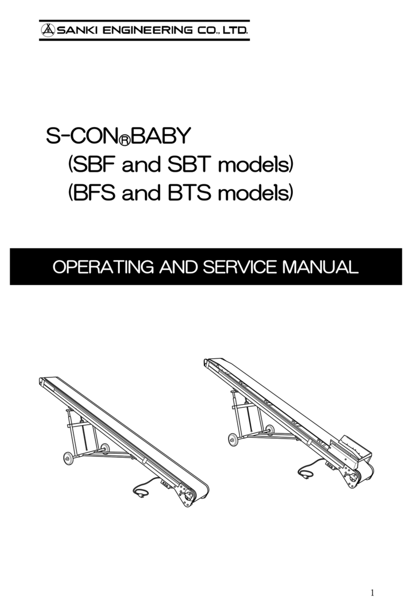 SANKI S-CON BABY SBF Operating and service manual