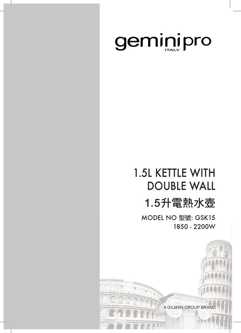 GILMAN geminipro GSK15 User manual