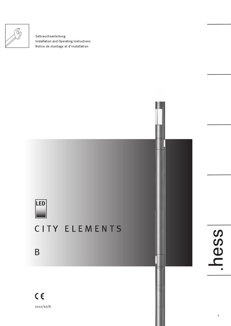 Hess CITY ELEMENTS B User manual