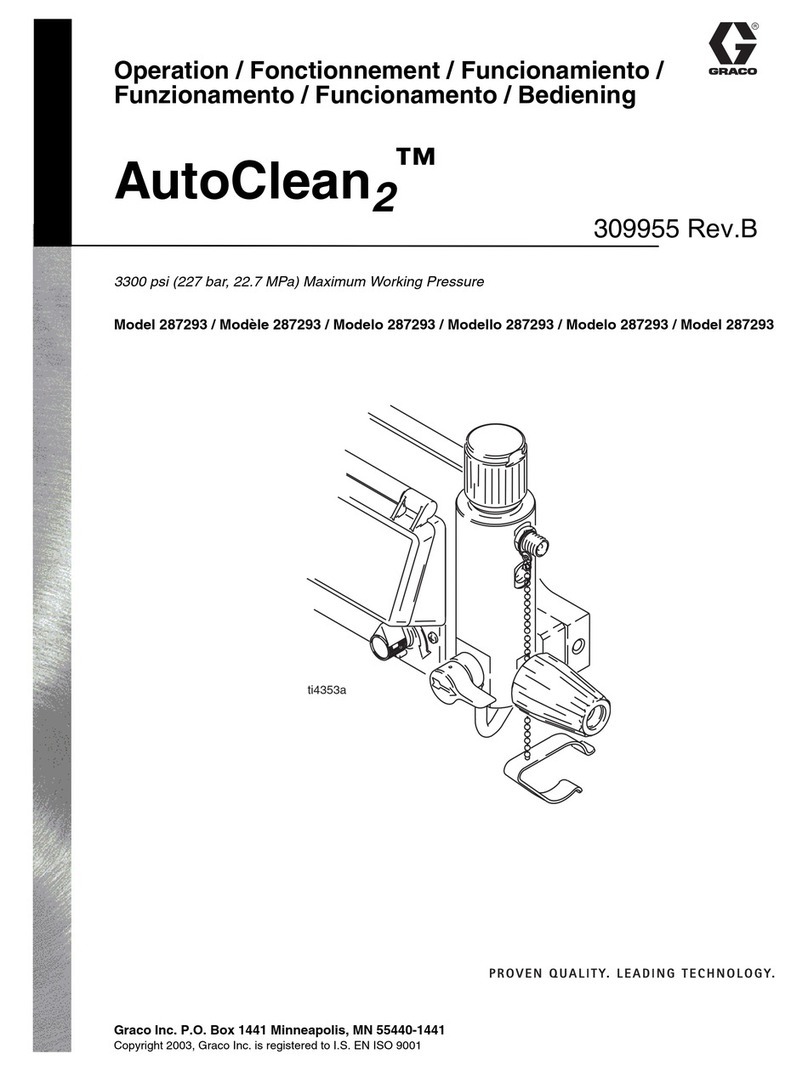 Graco AutoClean2 Instruction Manual