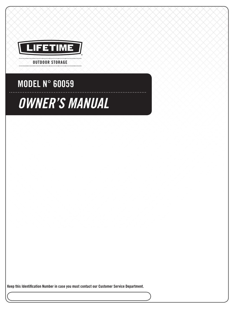 Lifetime 60059 owner's manual