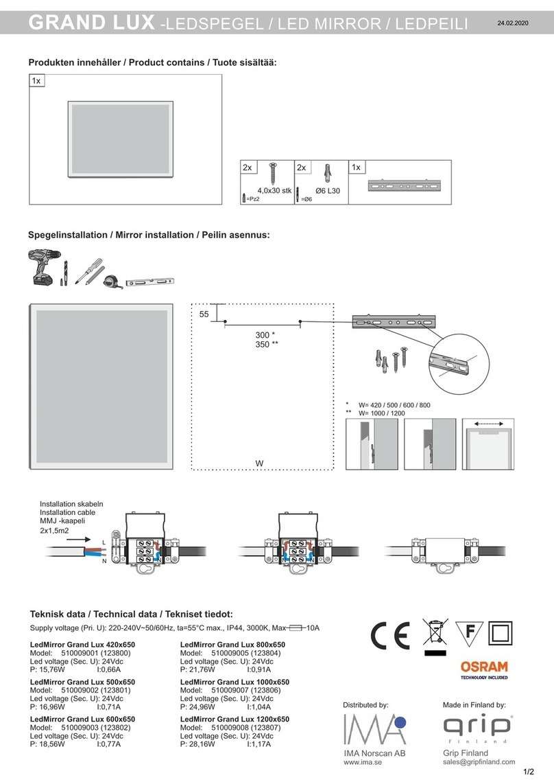 Grip GRAND LUX quick start guide