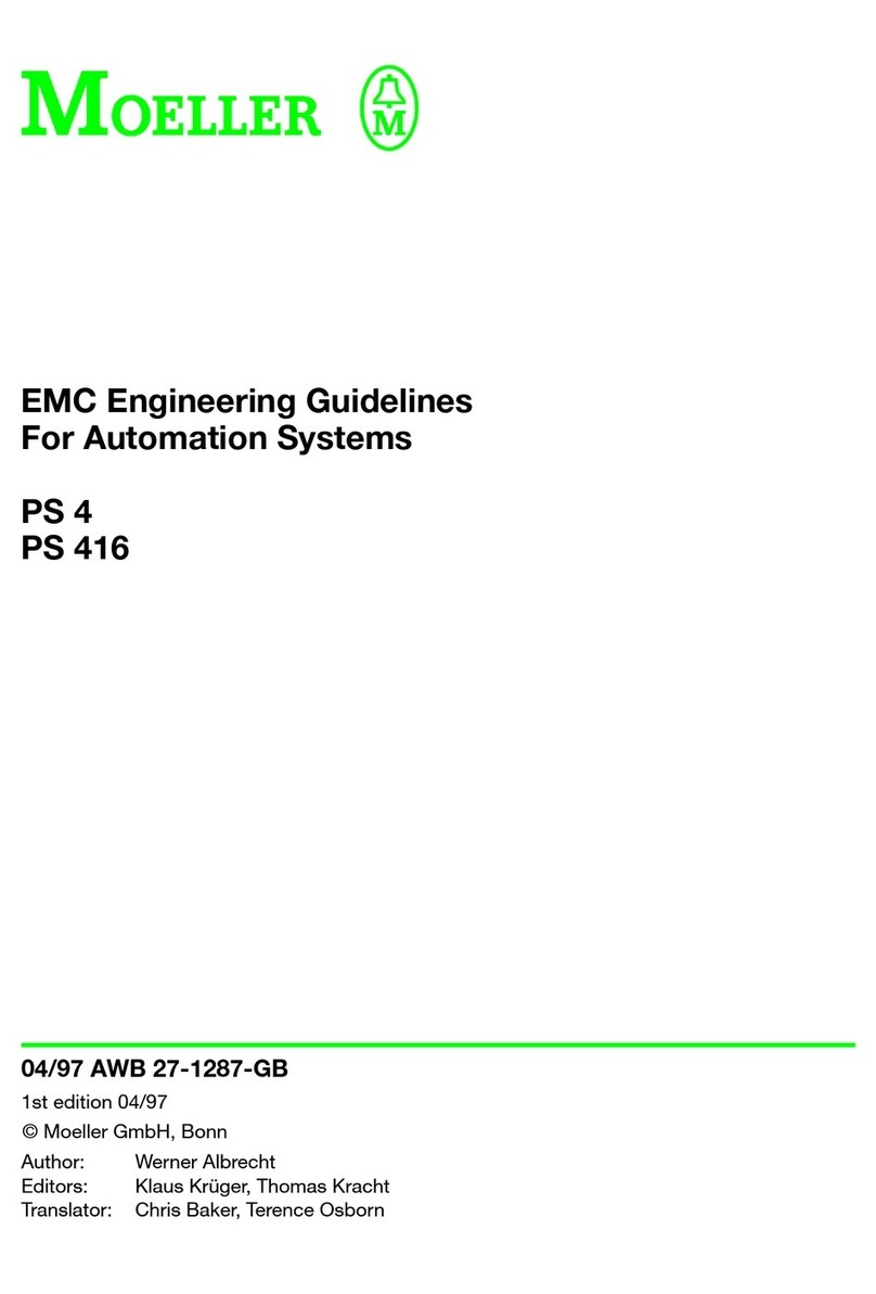 Moeller PS 4 Installation guide