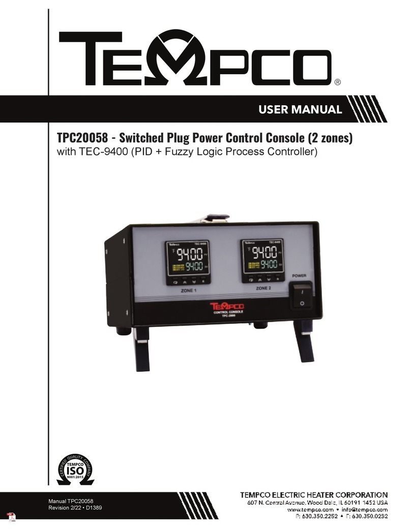 Tempco TPC20058 user manual