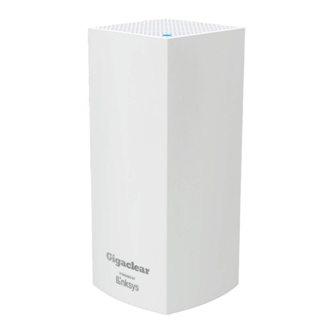 Linksys Gigaclear SPNMX55 User manual Linksys Gigaclear SPNMX55 User manual