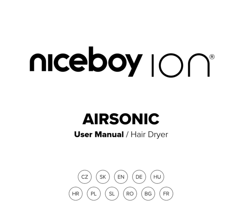 Niceboy ION AIRSONIC user manual
