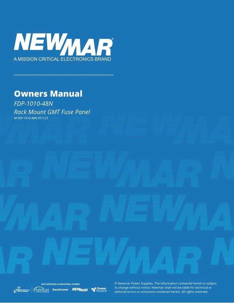NewMar FDP-1010-48N User manual