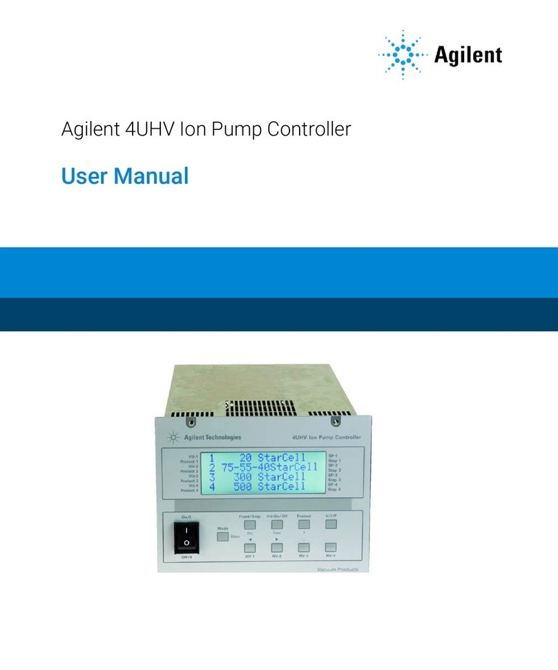 Agilent Technologies 4UHV user manual Agilent Technologies 4UHV user manual