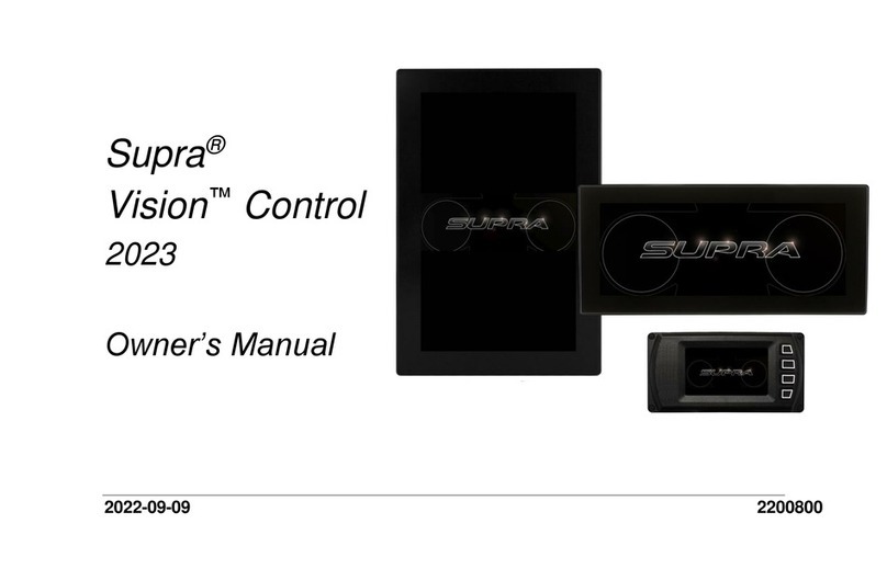 Supra Vision PV1100 owner's manual Supra Vision PV1100 owner's manual