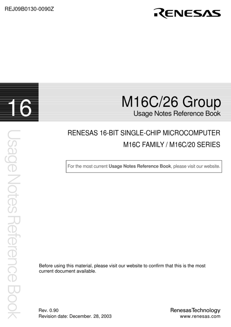 Renesas M16C/26 Series Product guide