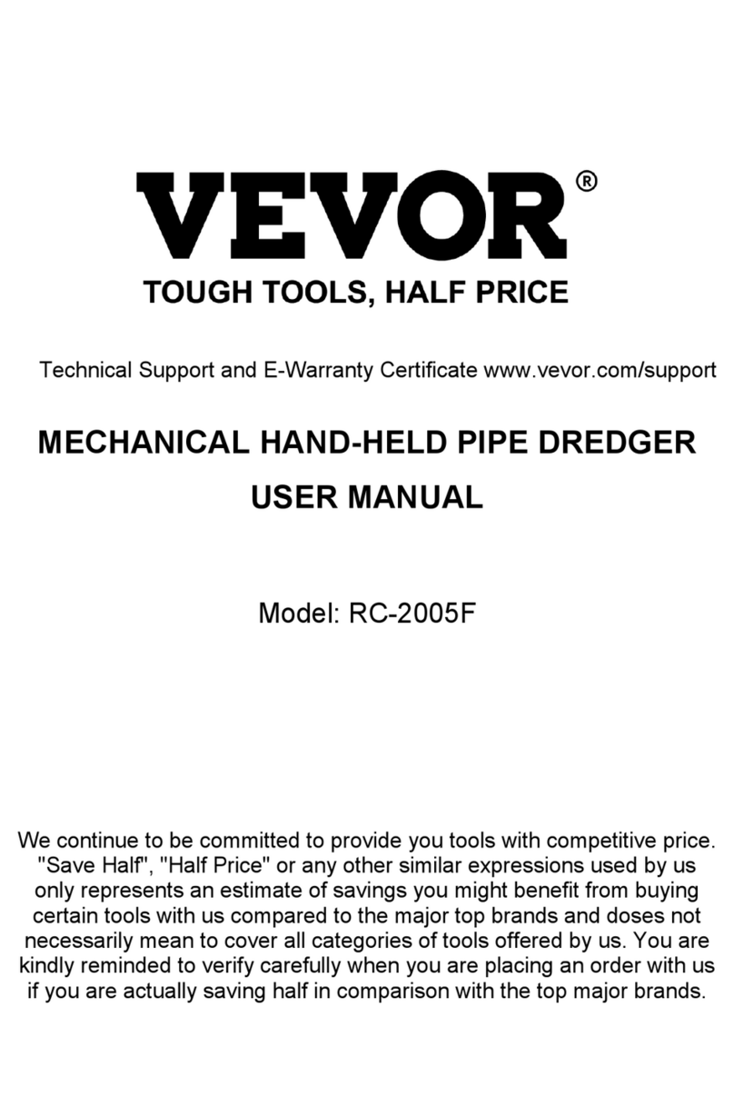 VEVOR RC-2005F user manual