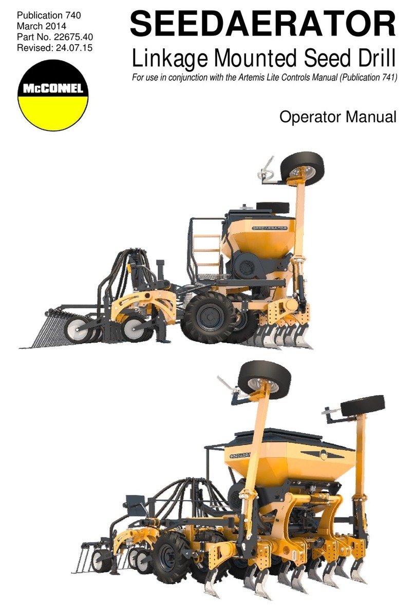 McConnel SEEDAERATOR Operator's manual