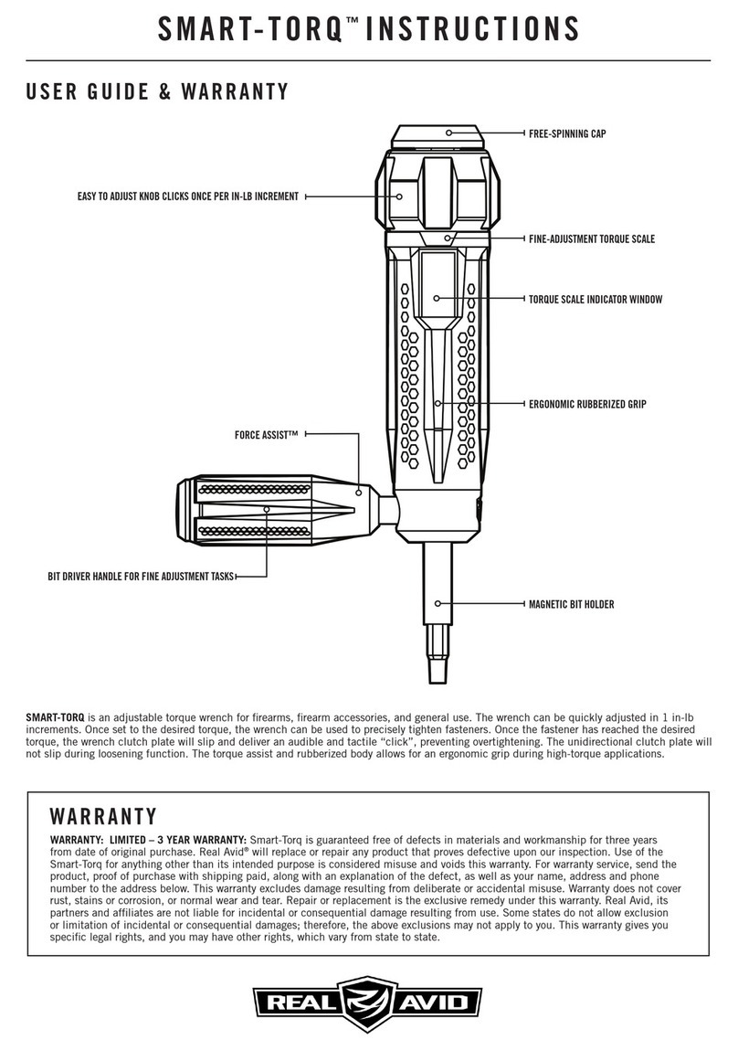 REAL AVID SMART-TORQ User manual
