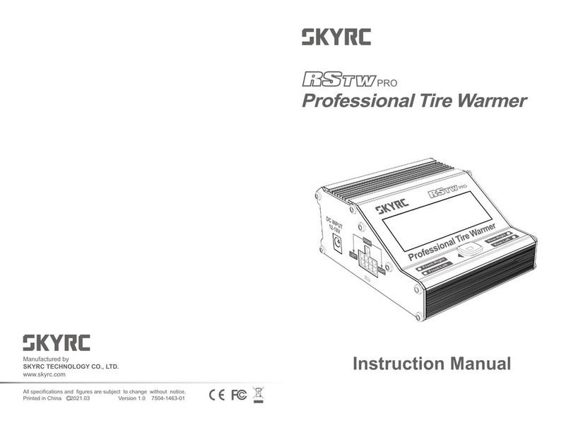 Skyrc RStw pro instruction manual