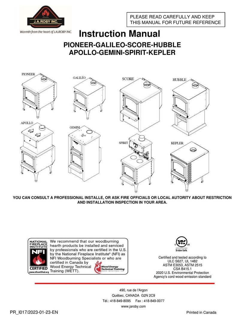 J. A. Roby PIONEER manual