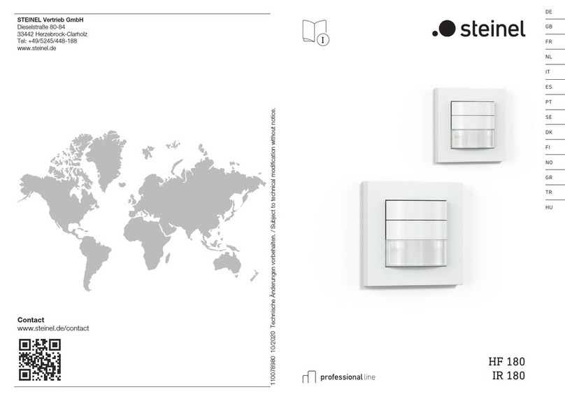 STEINEL IR 180 COM1 manual