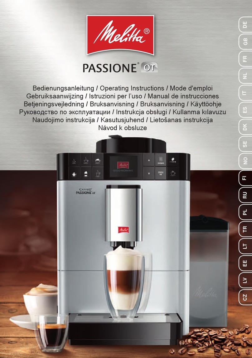 Melitta F531-101 User manual