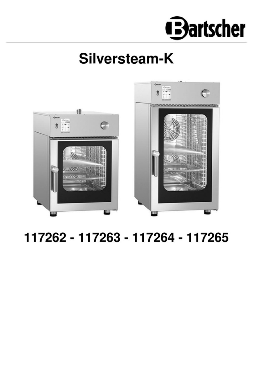 Bartscher Silversteam-K 6110DRS User manual Bartscher Silversteam-K 6110DRS User manual