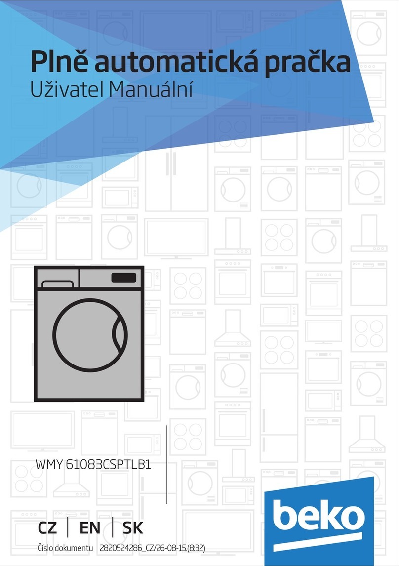 Beko WMY 61083CSPTLB1 user manual