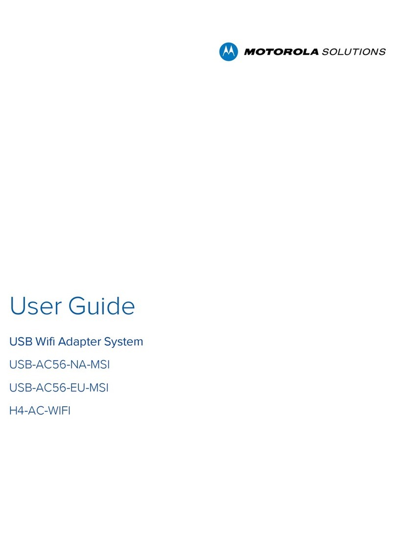 Motorola solutions USB-AC56-NA-MSI user guide