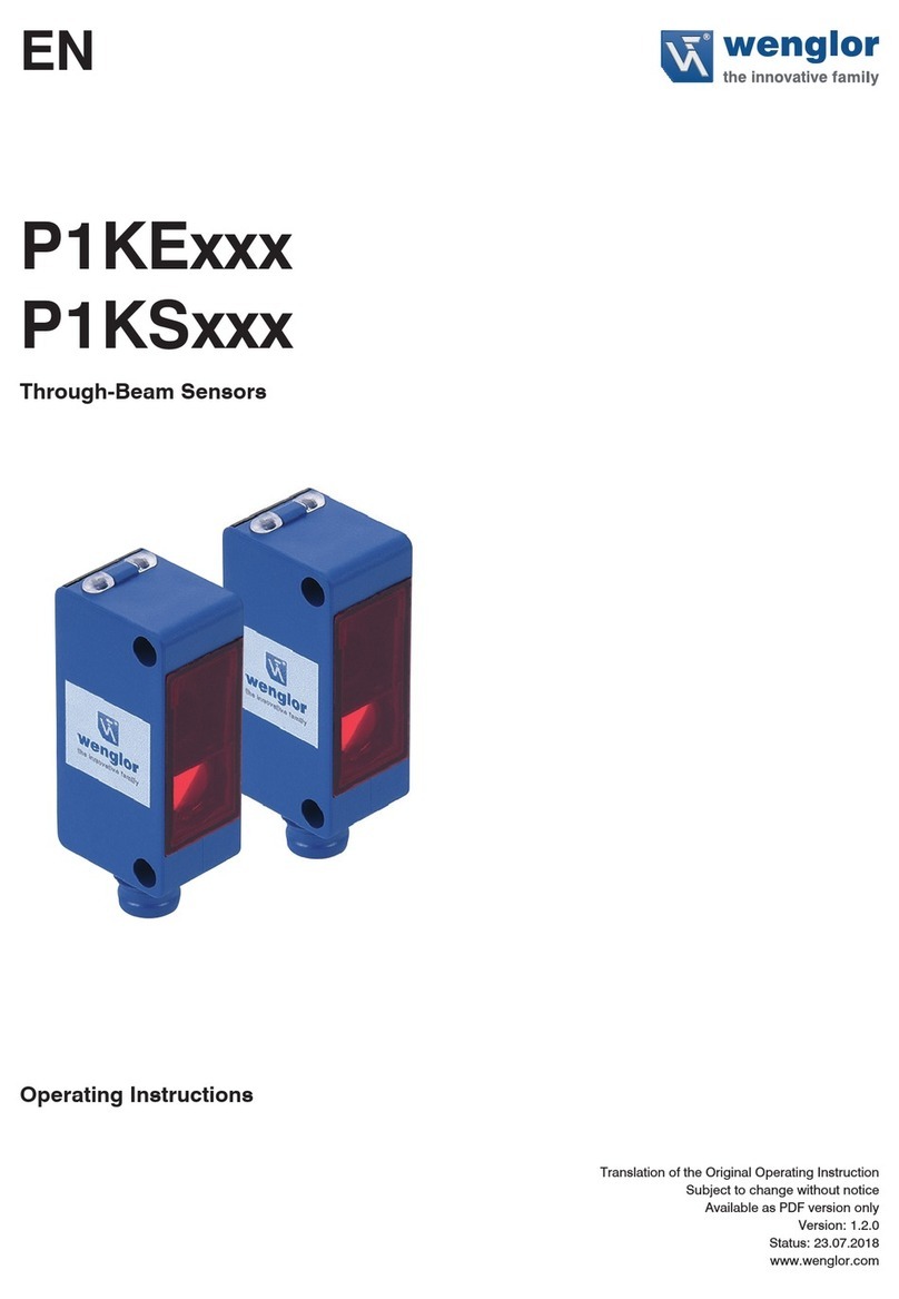 Wenglor P1KE Series User manual