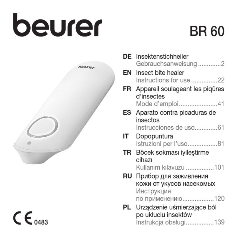 Beurer 16389388 Instructions for use