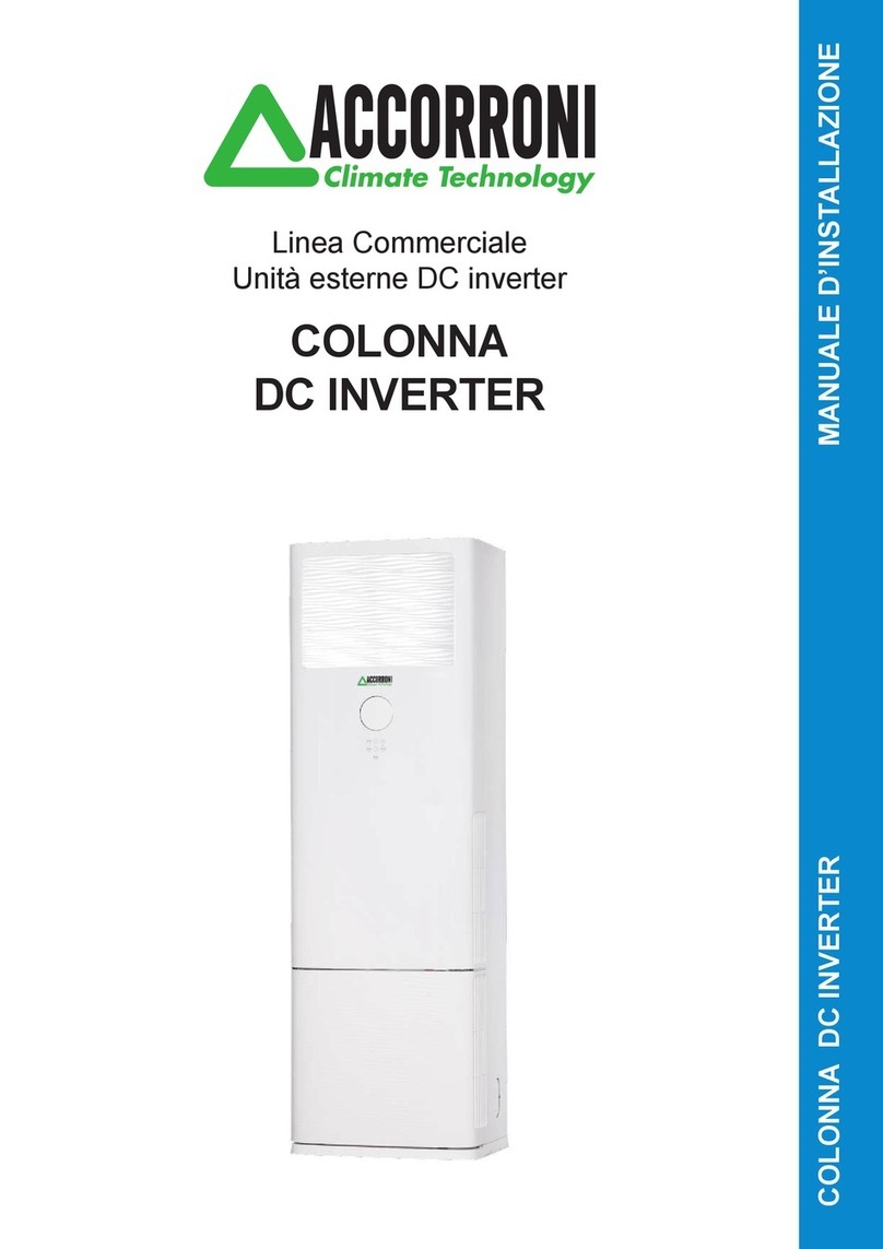 Accorroni COLONNA CLN130R Service manual