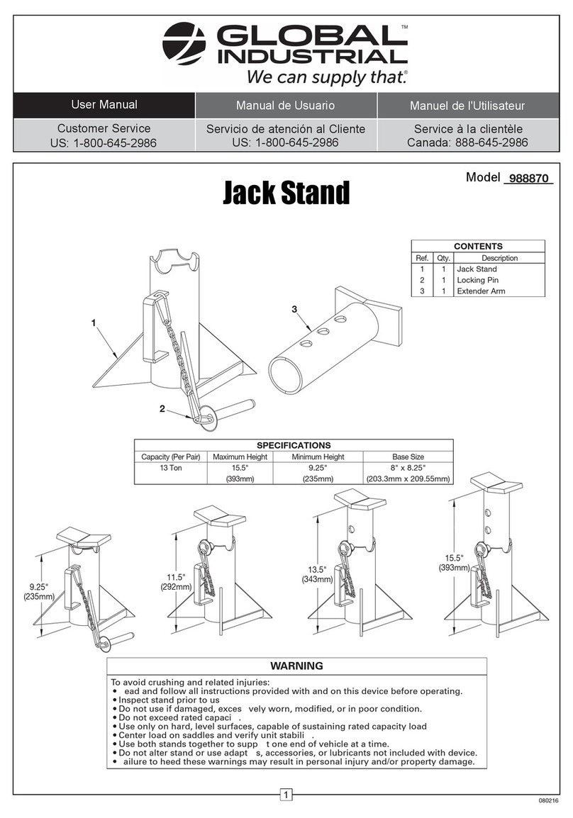 Global Industrial 988870 user manual Global Industrial 988870 user manual