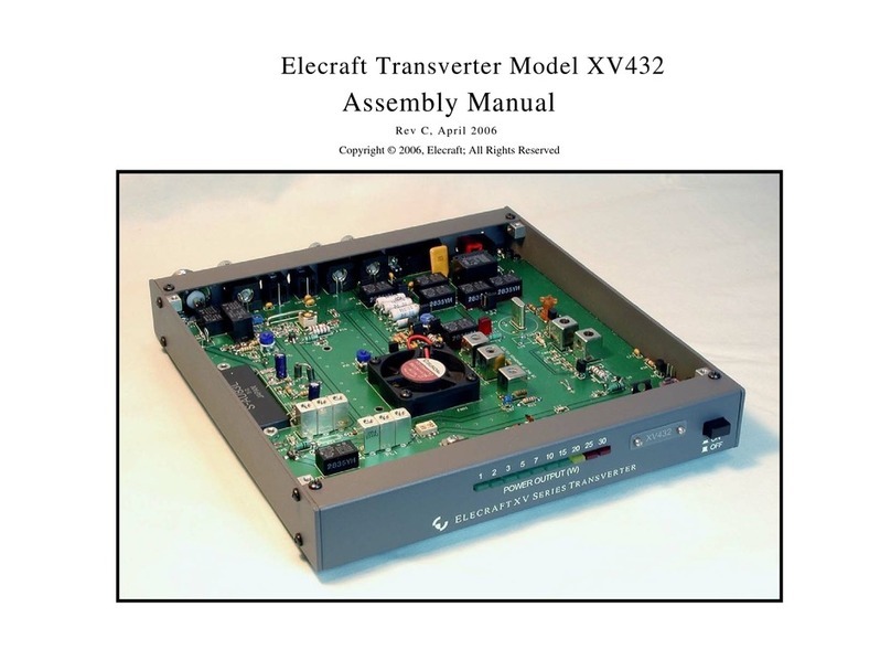 ELECRAFT XV Series Assembly manual