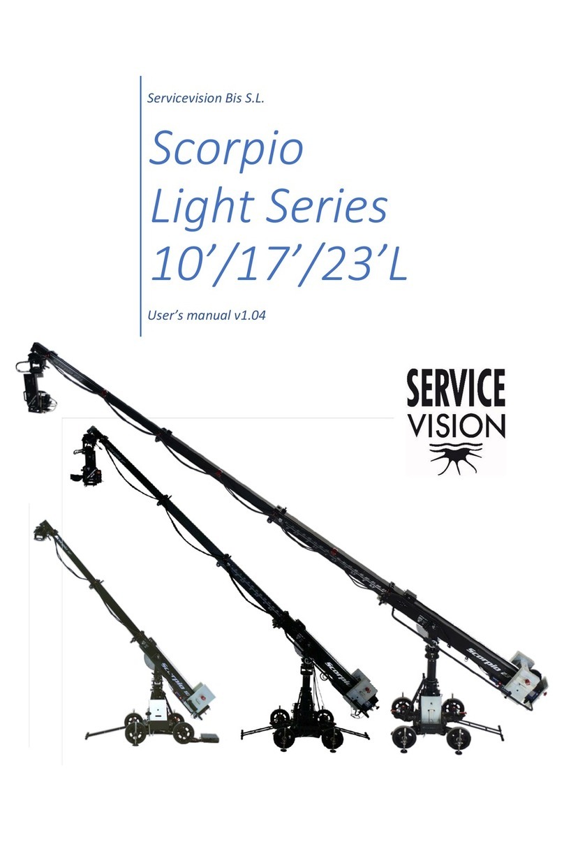 Servicevision Scorpio Light Series user manual