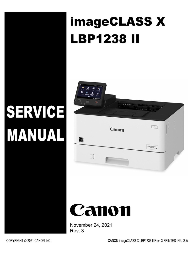 Canon imageCLASS X LBP1238 Service manual