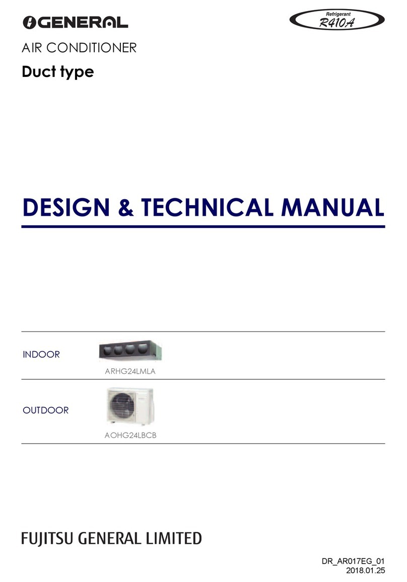 Fujitsu ARHG24LMLA Service manual