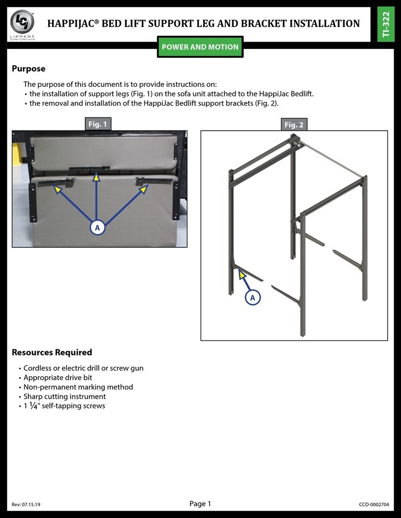 Lippert Components Happijac User manual