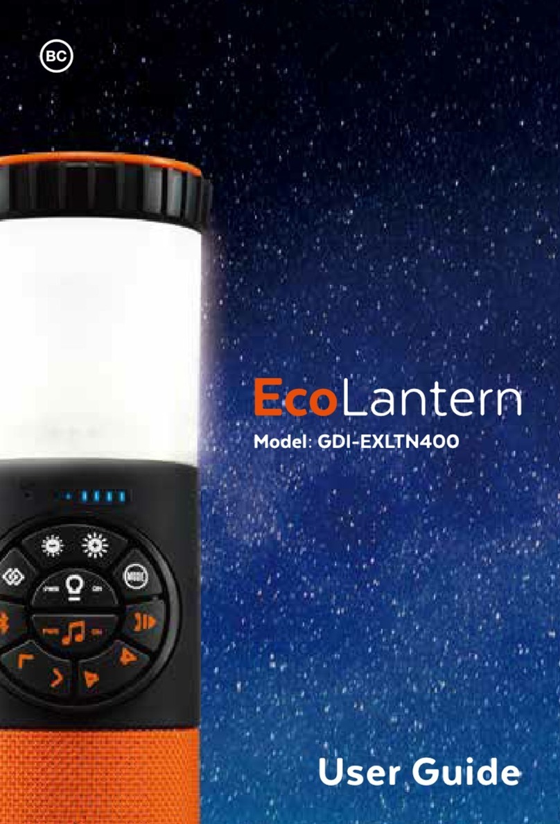 EcoxGear EcoLantern user guide