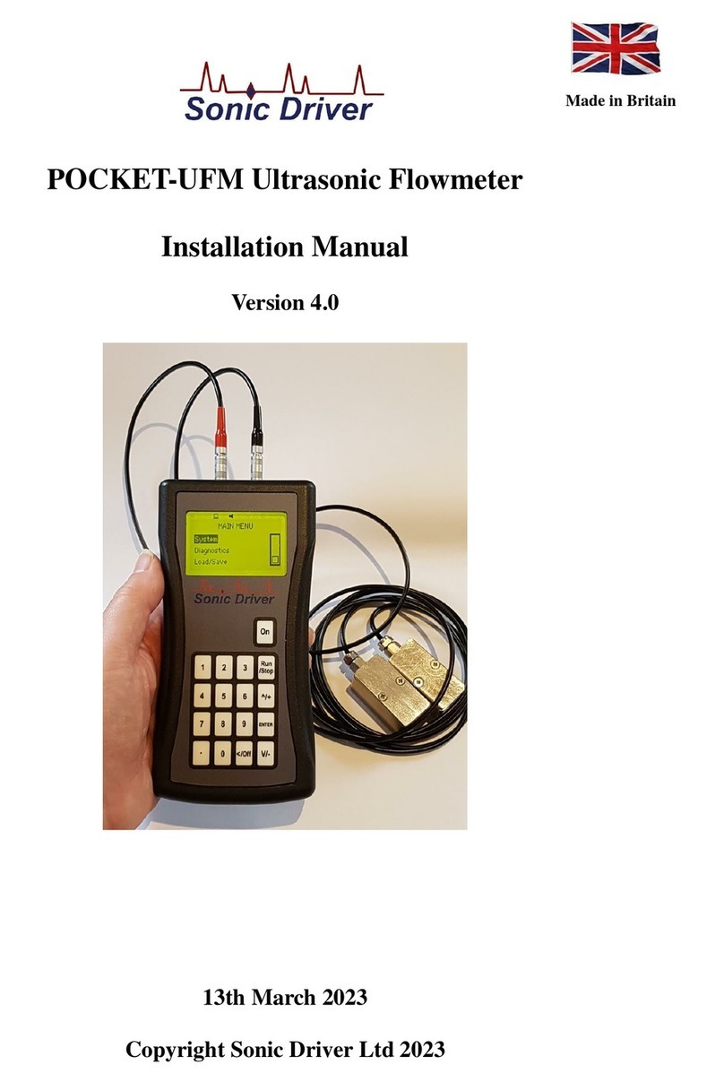 Sonic Driver POCKET-UFM User manual