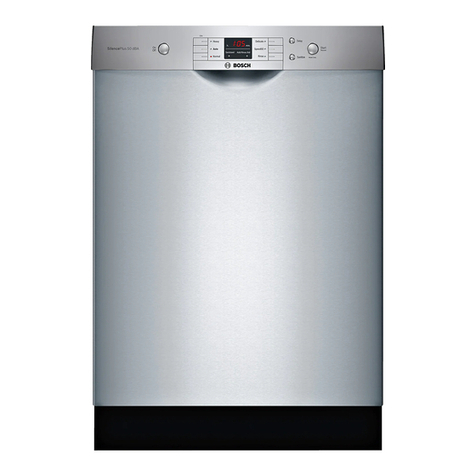 Bosch SHEM3AY5 N Series operating instructions