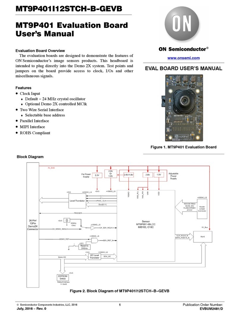 ON Semiconductor MT9P401 user manual