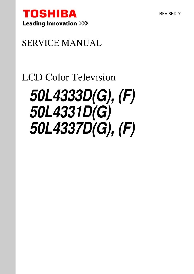 Toshiba 50L4333D User manual