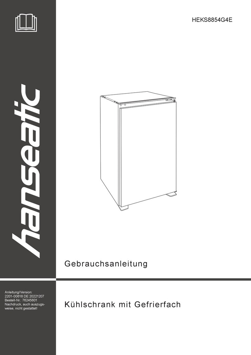 Hanseatic HEKS8854G4E user manual