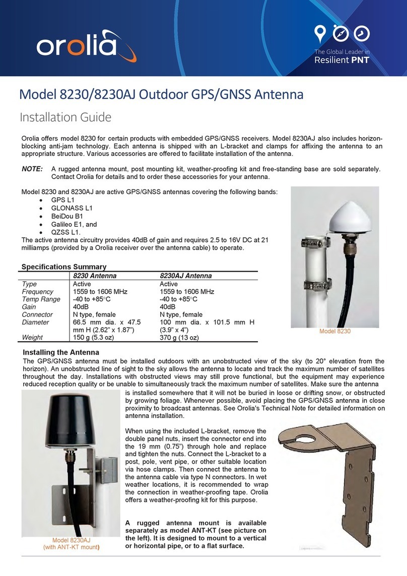 Orolia 8230 installation guide