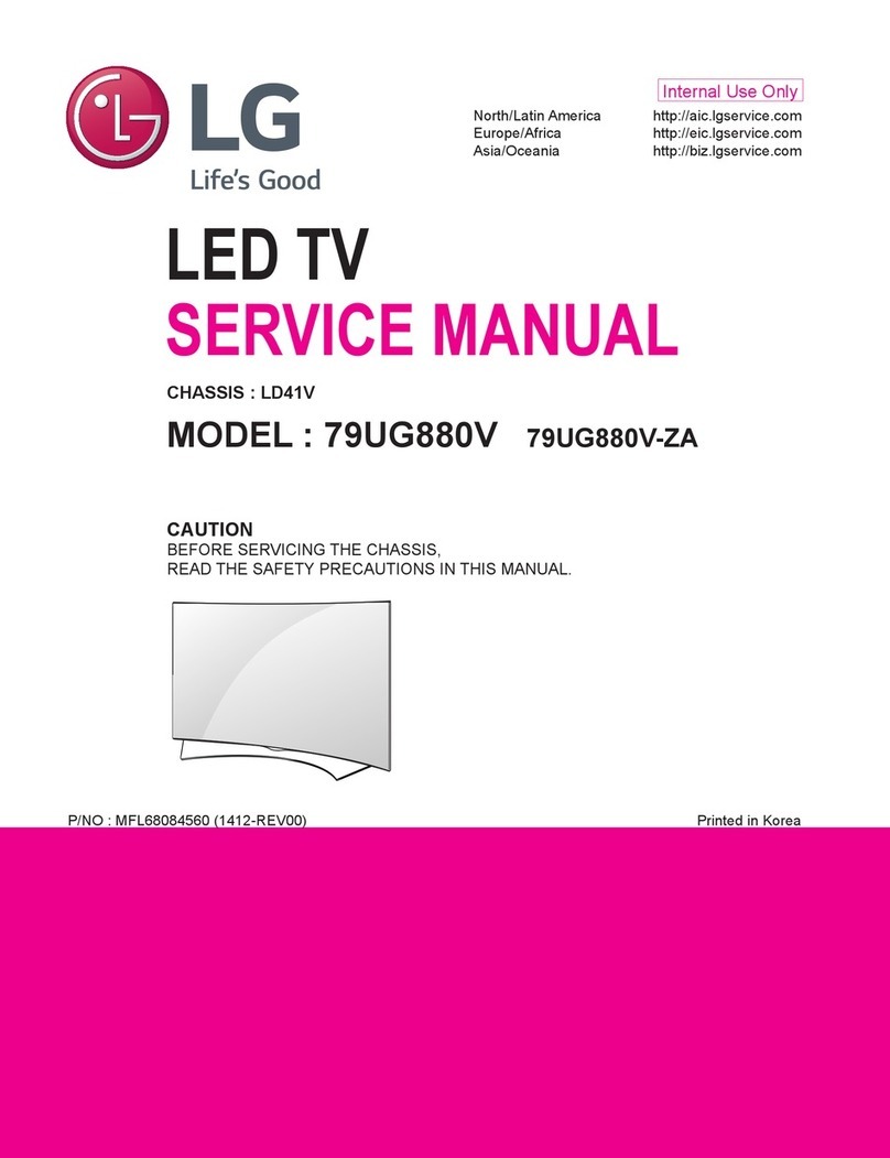 LG 79UG880V Service manual
