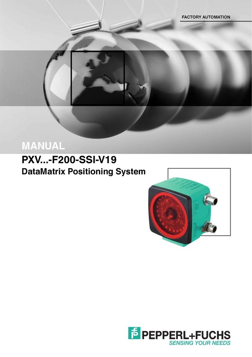 Pepperl+Fuchs PXV F200-SSI-V19 Series manual
