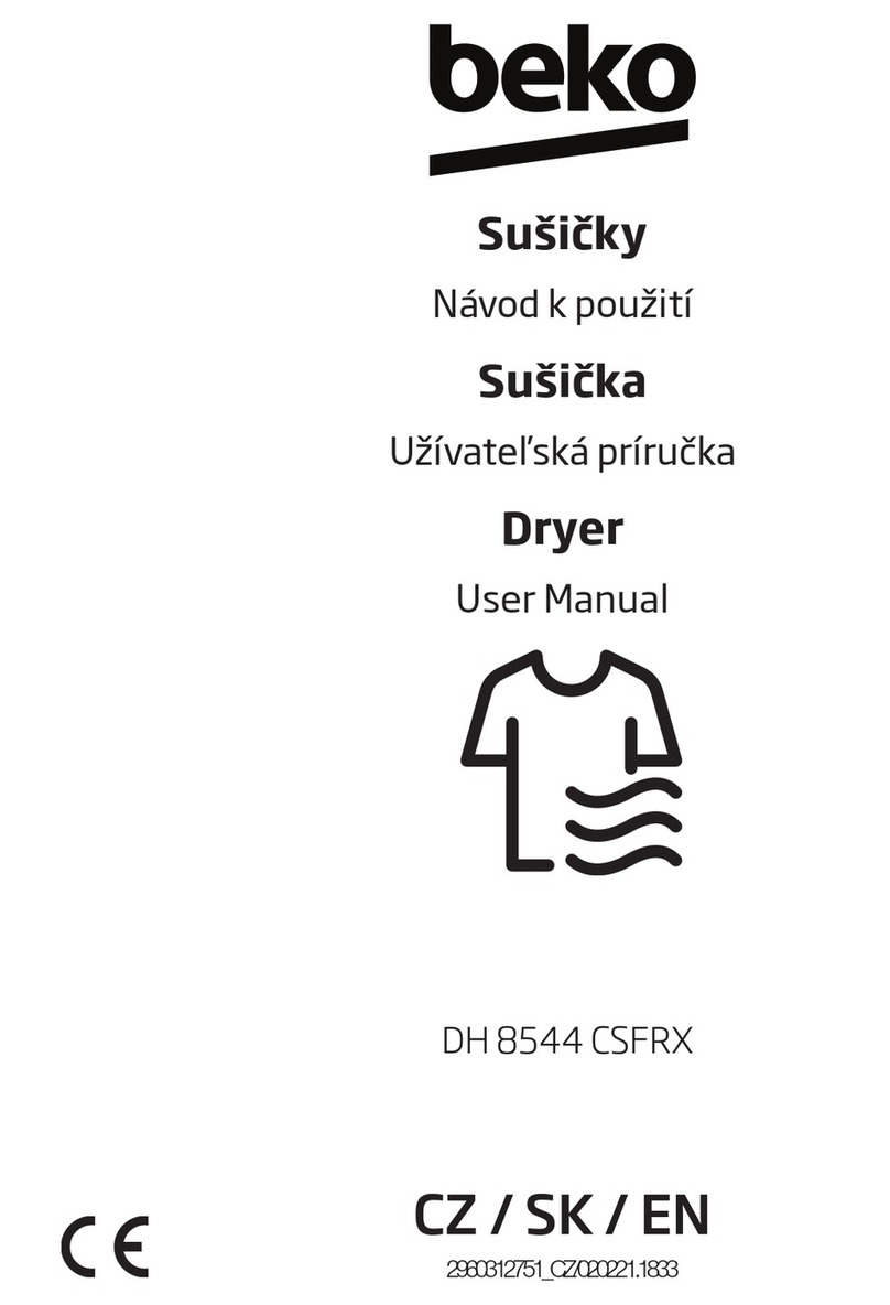 Beko DH8544CSFRX User manual